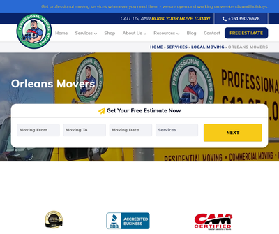 Professional Movers Orleans