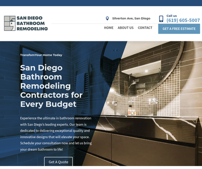 San Diego Bathroom Remodeling