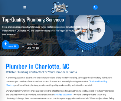 Charlotte Plumbing Masters