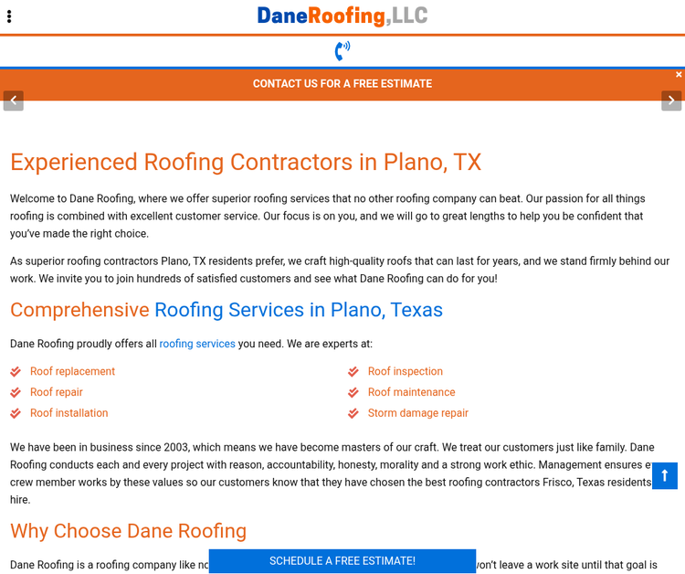 Dane Roofing