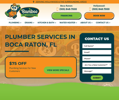 Bamboo Plumbing