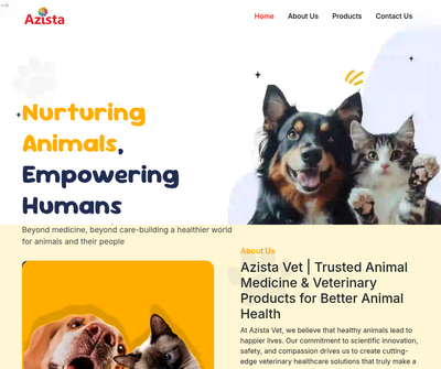 Azista Vet | Veterinary Medicine, Animal Health & Pet Medicine Online – Trusted Vet Pharmacy