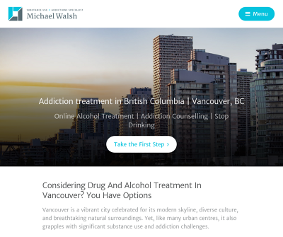 Michael Walsh Addictions Specialist Vancouver