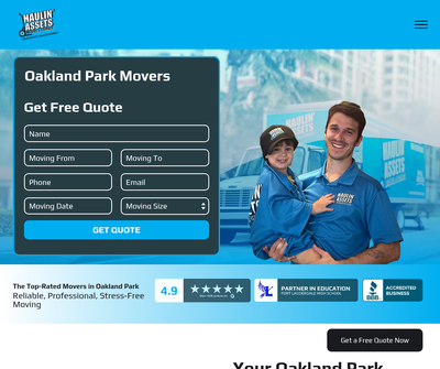 Haulin' Assets Moving Oakland Park