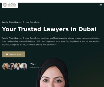Ayesha Al Jaziri Lawyers and Legal Consultants 