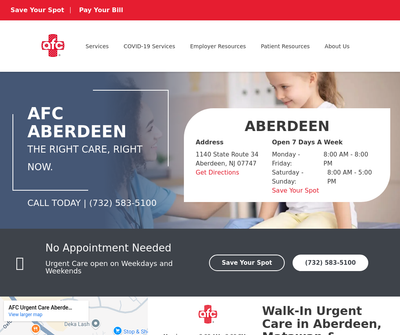 AFC Urgent Care Aberdeen