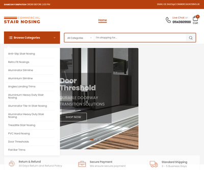 Commercial Stair Nosing