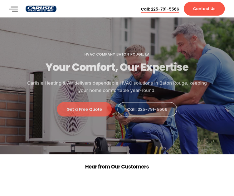 Carlisle Heating & Air Baton Rouge