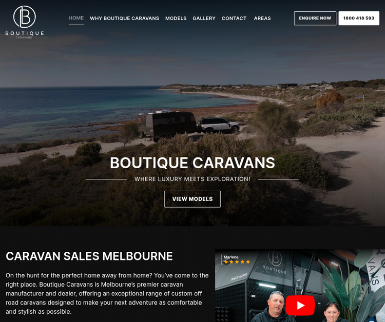 Boutique Caravans