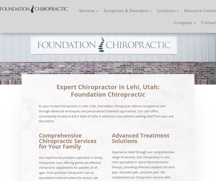 Your Trusted Lehi Chiropractor