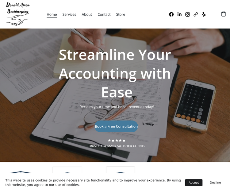 I give businesses peace of mind and the tools you need to increase revenues 5-10% or more. 																	