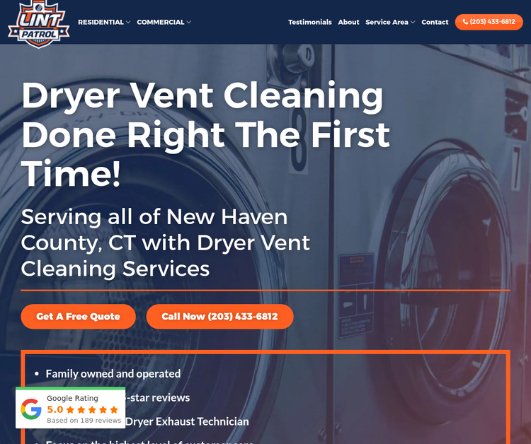 Lint Patrol Dryer Vent Cleaning