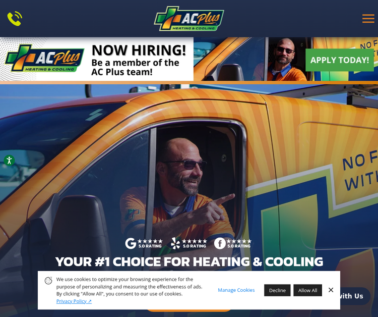 AC Plus Heating & Cooling