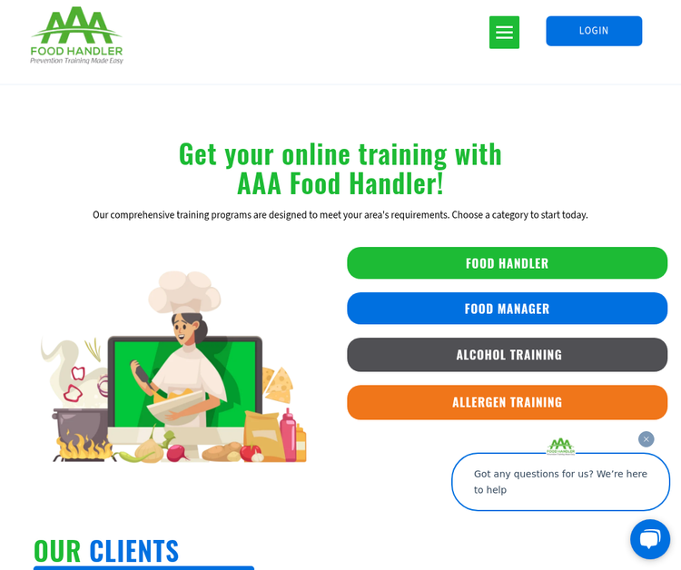 AAA Food Handler