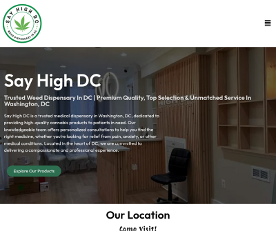 Say High DC Weed Dispensary