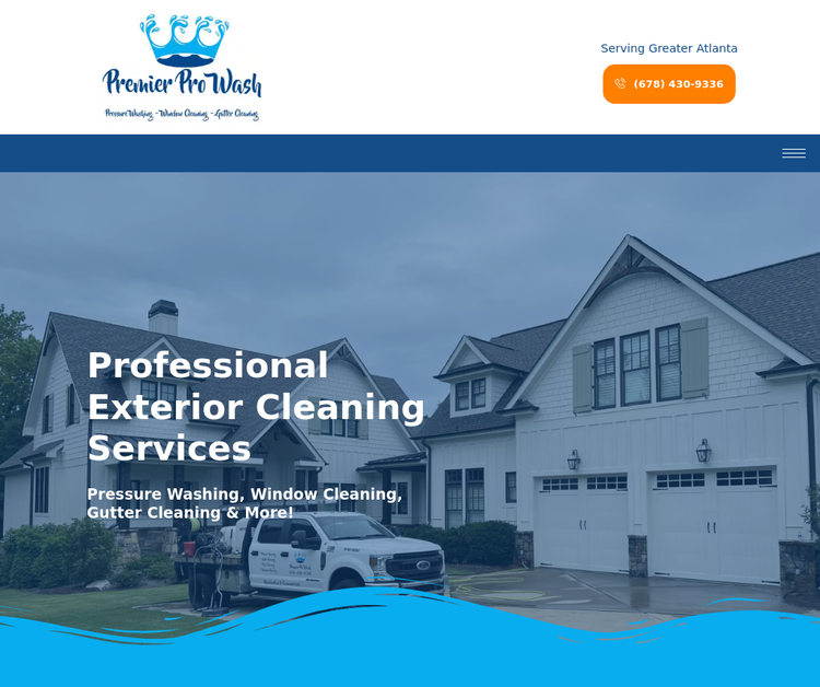 Premier Pro Wash Pressure Washing - Window Cleaning - Gutter Cleaning