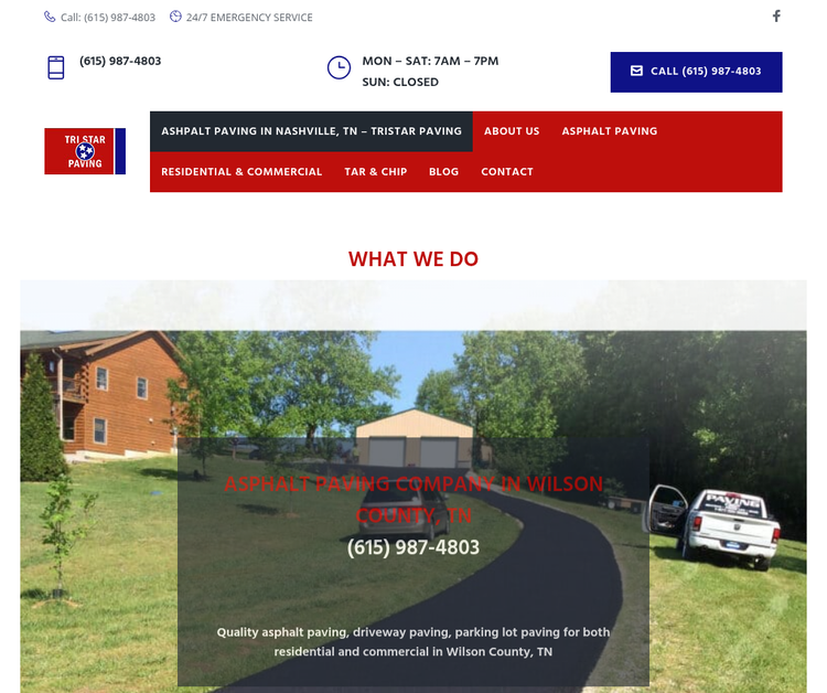 Wilson County, TN Asphalt Paving Company