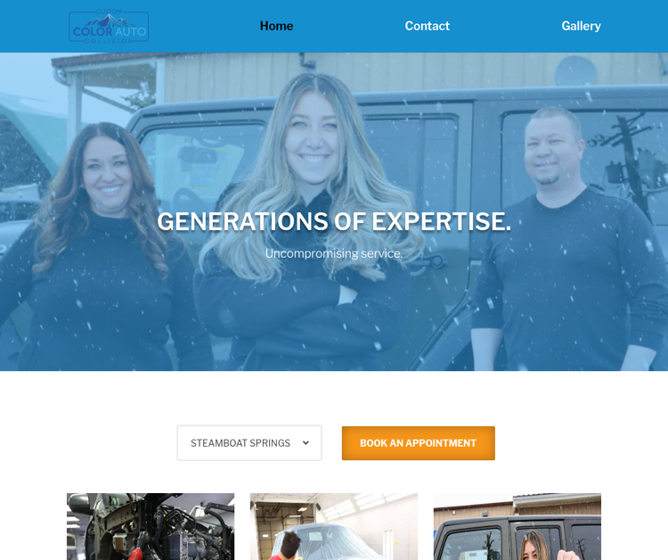 Custom Color Auto Collision