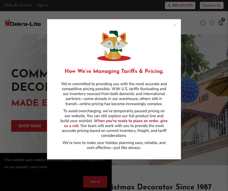 Commercial Christmas Decorations
