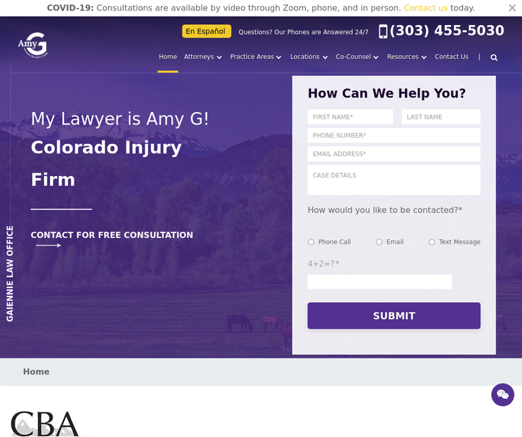Amy G Injury Firm