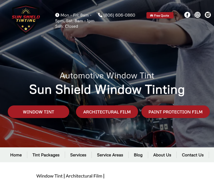 Sun Shield Tint