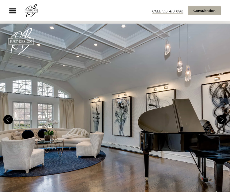 Interiors By Just Design - Top Interior Designer on Long Island