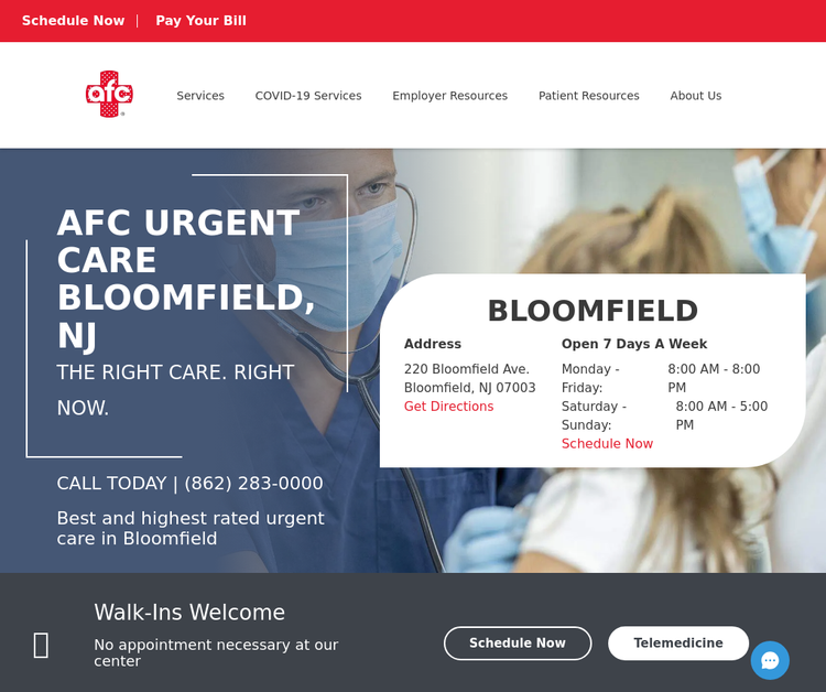 AFC Urgent Care Bloomfield
