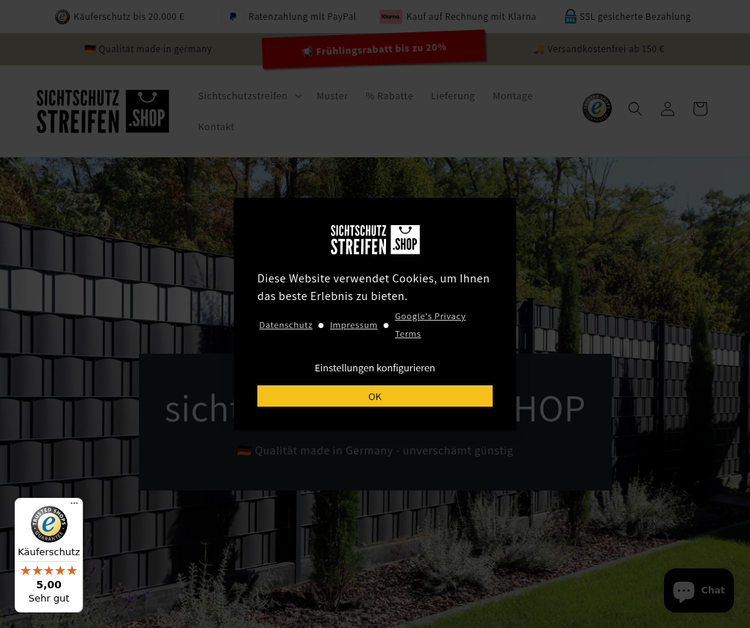sichtschutz-streifen.SHOP