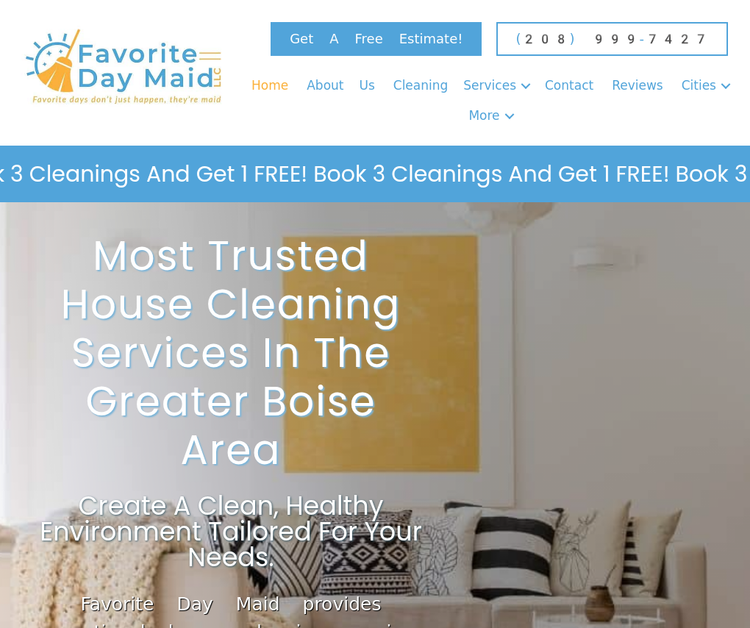Favorite Day Maid & House Cleaning Service