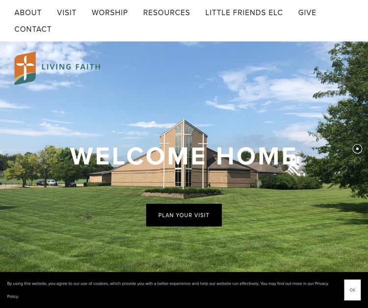 Living Faith Church - Welcome Home