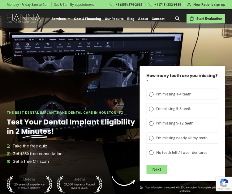 Hanna Dental Implant Center