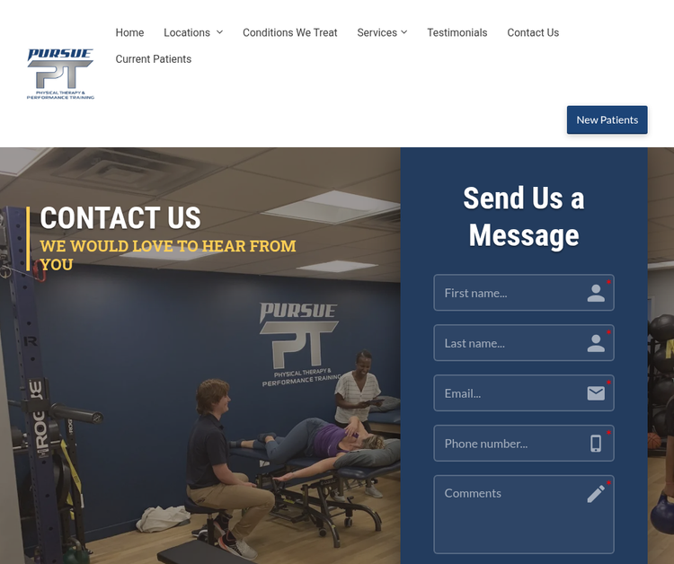 Pursue Physical Therapy and Performance Training