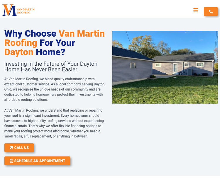 Van Martin Roofing