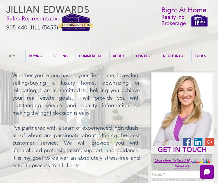 Right At Home With Jillian | Your Local Full Service Realtor!