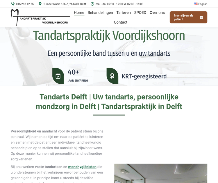 Tandartspraktijk Voordijkshoorn