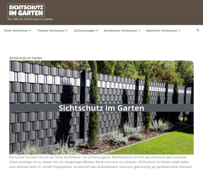 Sichtschutz-im-Garten.info