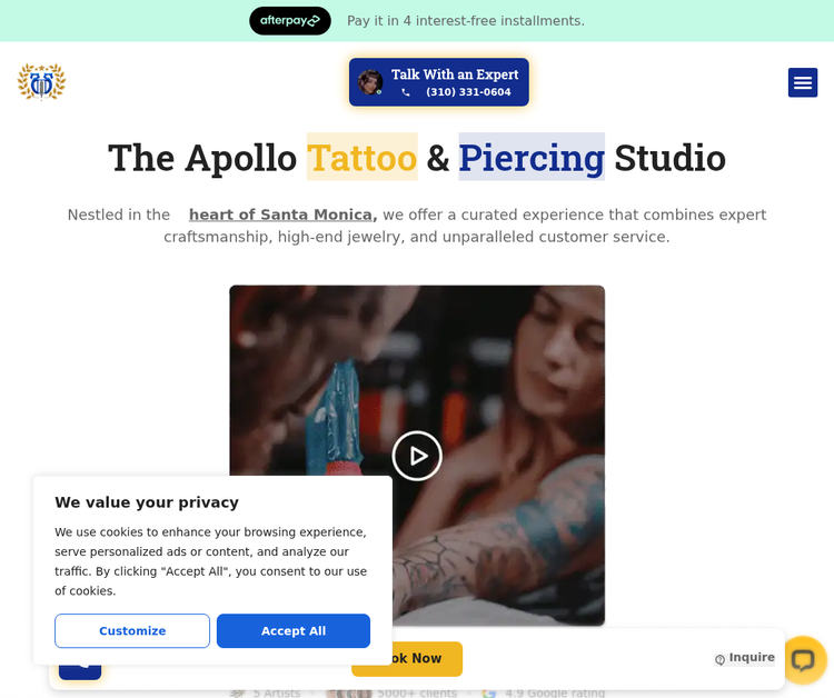 The Apollo Tattoo & Piercing Studio