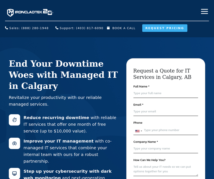 Ironclad TEK | Managed IT Services