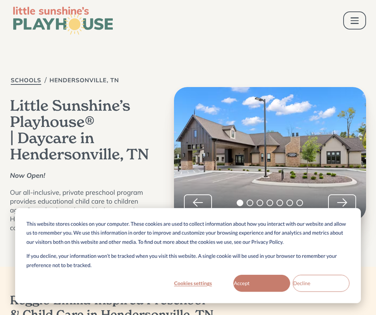 Little Sunshine’s Playhouse – Hendersonville Preschool & Child Care