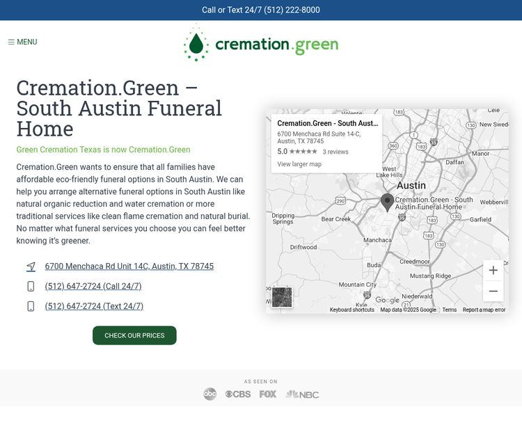 Cremation.Green - South Austin Funeral Home