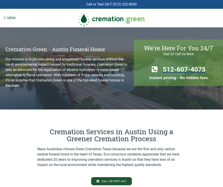 Eco‑Friendly Cremation Services in Austin