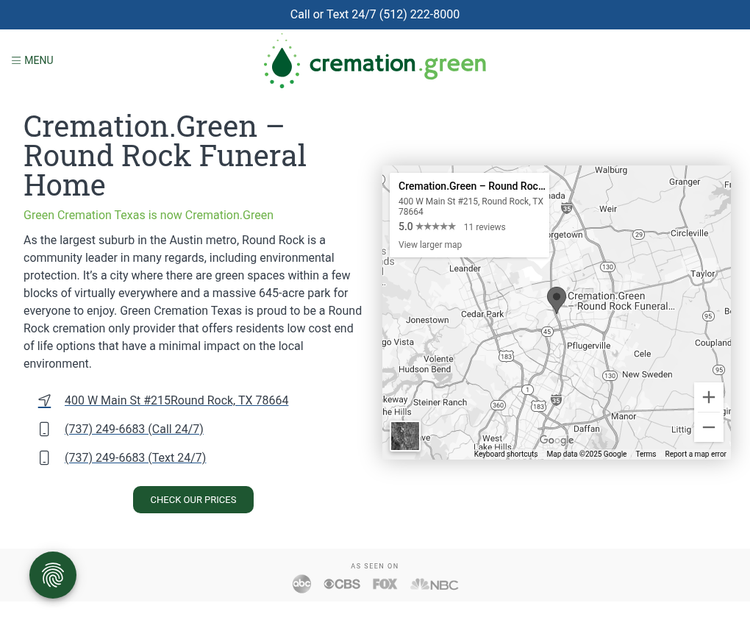 Green Cremation Texas – Round Rock Funeral Home