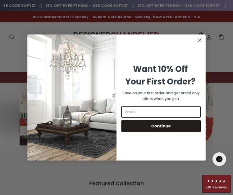 Designer Chandelier 