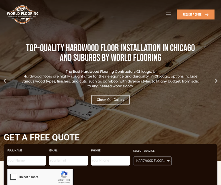 World Flooring - Hardwood Floor Installation, Refinishing and Repair