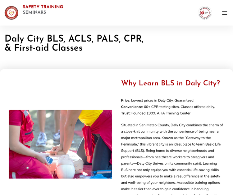 Safety Training Seminars