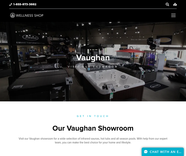 Vaughan Hot Tub, Pool, Sauna, and Gazebo Showroom