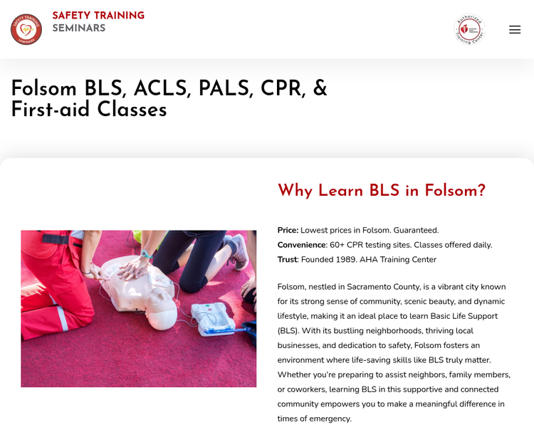 Safety Training Seminars