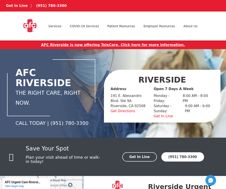 AFC Urgent Care Riverside