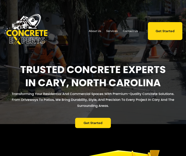 Cary Concrete Experts