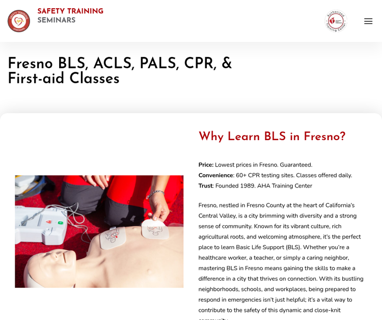 Safety Training Seminars